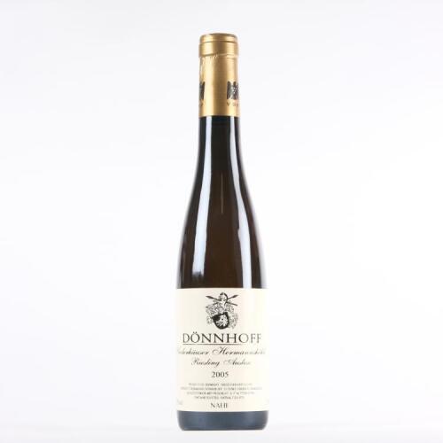 (1) 2005 Donnhoff Niederhauser Hermannshohle Riesling Auslese Goldkapsel 375ml, Nahe