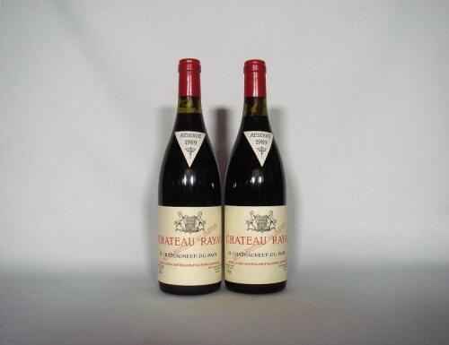 (2) 1989 Chateau Rayas Chateauneuf du Pape, Rhone
