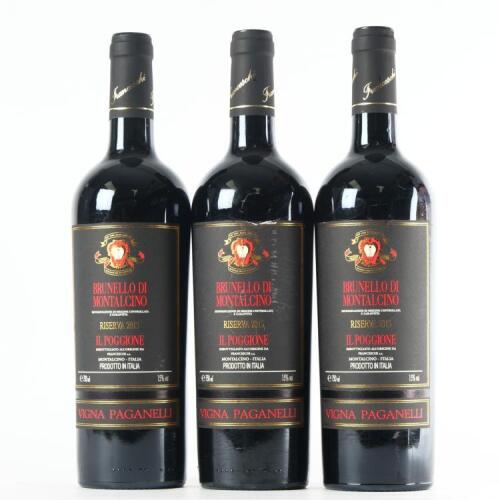 (3) 2015 Il Poggione Vigna Paganelli Brunello di Montalcino Riserva, Tuscany