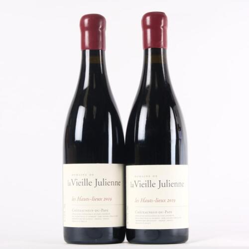 (2) 2019 Domaine de la Vieille Julienne Les Hauts-Lieux Chateauneuf du Pape