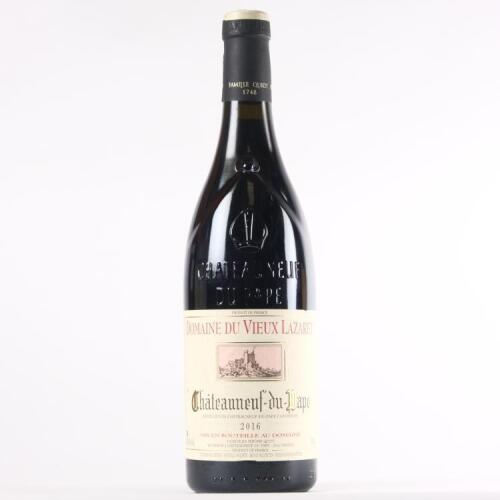 (1) 2016 Domaine du Vieux Lazaret Chateauneuf du Pape
