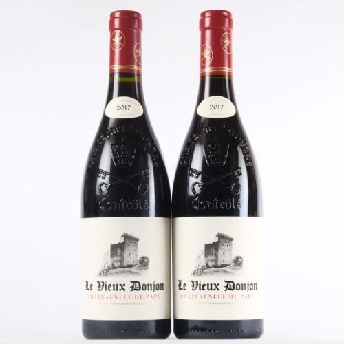 (2) 2017 Le Vieux Donjon Chateauneuf du Pape