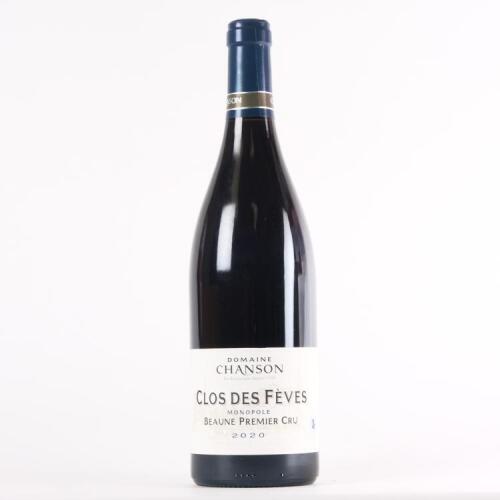 (1) 2020 Domaine Chanson Pere & Fils Clos des Feves Beaune 1er Cru Monopole, Cote de Beaune