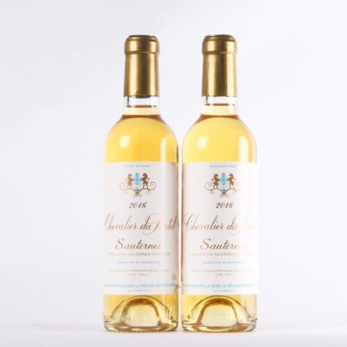 (2) 2016 Chevalier du Pastel 375ml