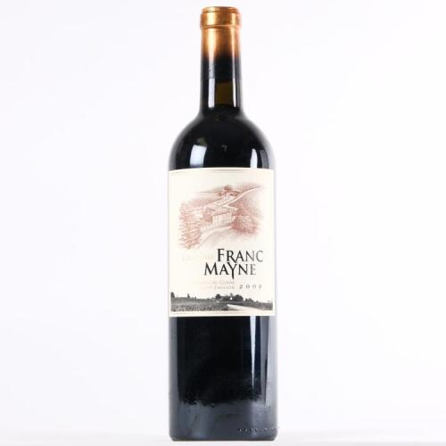 (1) 2009 Chateau Franc Mayne, St Emilion