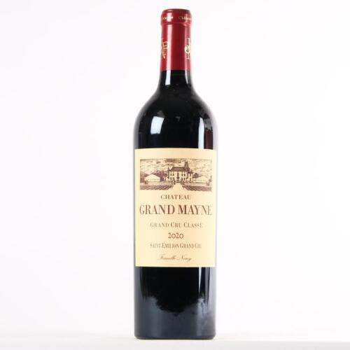 (1) 2020 Chateau Grand Mayne, St Emilion