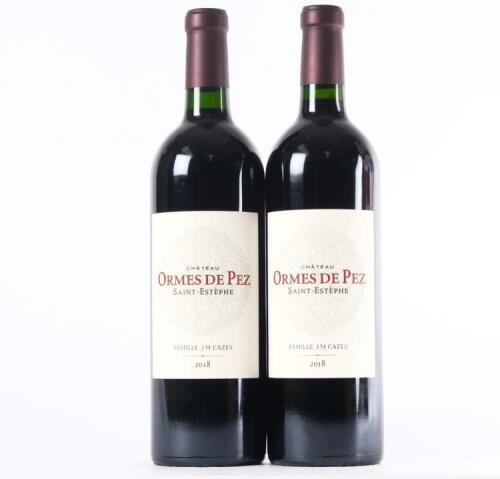 (2) 2018 Chateau Les Ormes-de-Pez, St Estephe