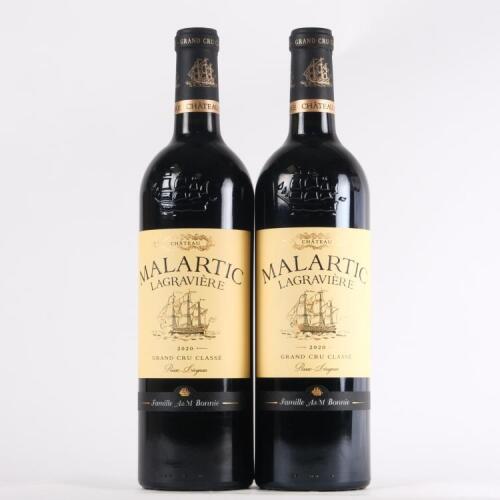 (2) 2020 Chateau Malartic Lagraviere, Pessac-Leognan