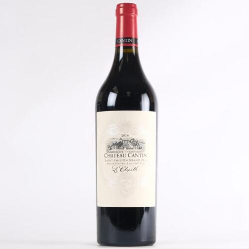(1) 2018 Chateau Cantin La Chapelle, St Emilion