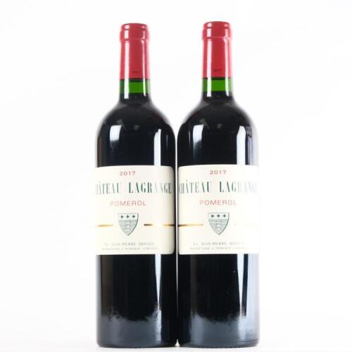 (2) 2017 Chateau Lagrange, Pomerol