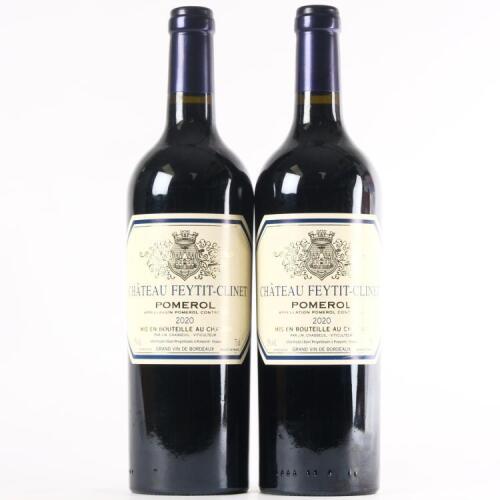 (2) 2020 Chateau Feytit-Clinet, Pomerol