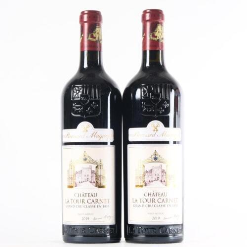 (2) 2019 Chateau La Tour Carnet, Haut Medoc