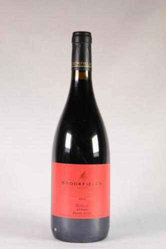 (1) 2013 Brookfields Hillside Syrah, Hawkes Bay