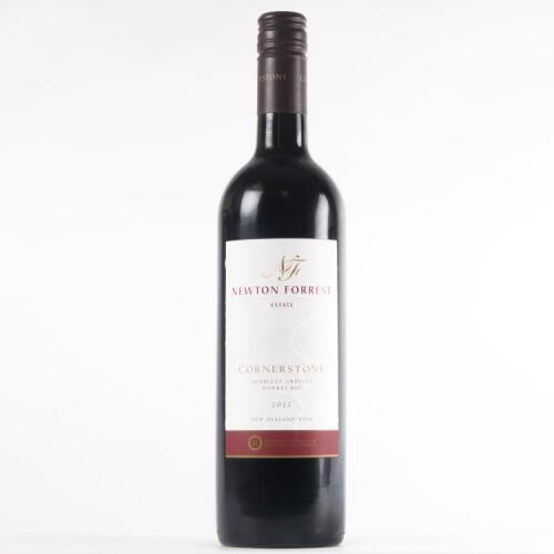 (1) 2011 Newton Forrest Cornerstone Cabernet Sauvignon/Merlot/Malbec, Gimblett Gravels