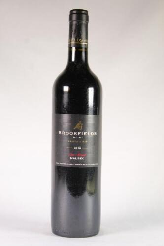 (1) 2010 Brookfields Sundried Malbec, Hawkes Bay