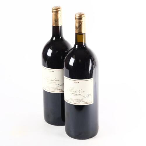 (2) 1999 Providence Private Reserve Merlot/Cabernet Franc/Malbec 1500ml, Matakana