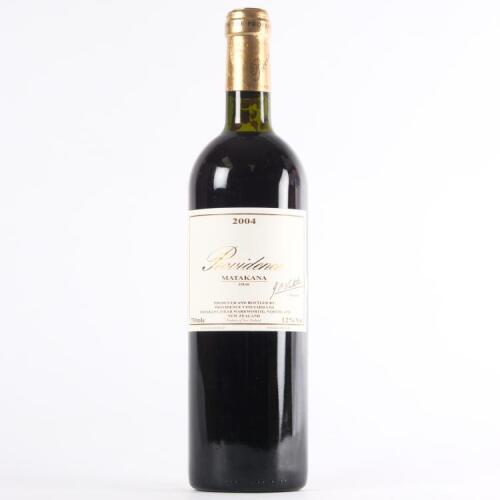 (1) 2004 Providence Syrah, Matakana