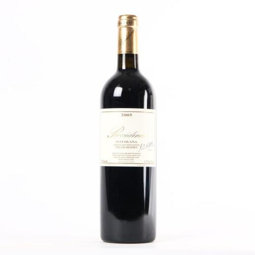 (1) 2005 Providence Private Reserve Cabernet Franc/Merlot/Malbec, Matakana