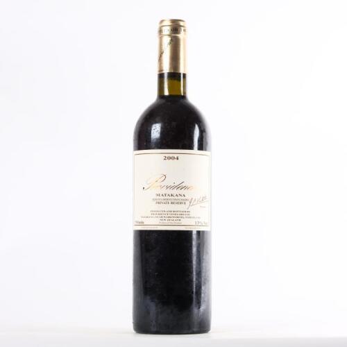 (1) 2004 Providence Private Reserve Merlot/Cabernet Franc/Malbec, Matakana