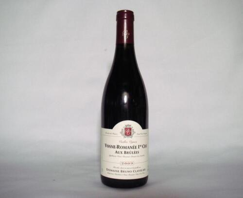 (1) 2009 Domaine Bruno Clavelier Vosne Romanee Aux Brulees 1er Cru, Cote de Nuits