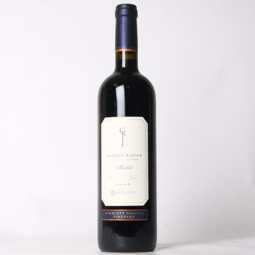 (1) 2006 Craggy Range Merlot, Gimblett Gravels