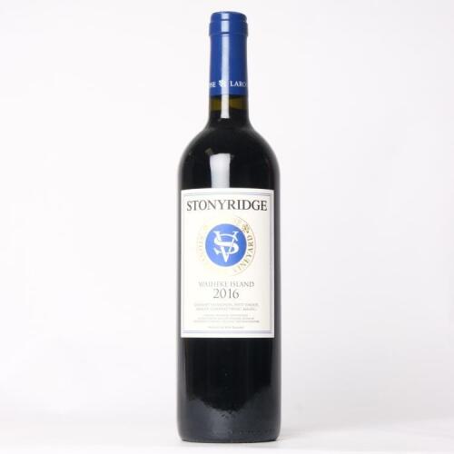 (1) 2016 Stonyridge Vineyard Larose, Waiheke