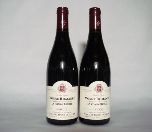 (2) 2011 Domaine Bruno Clavelier Vosne Romanee La Combe Brulees 1er Cru, Cote de Nuits