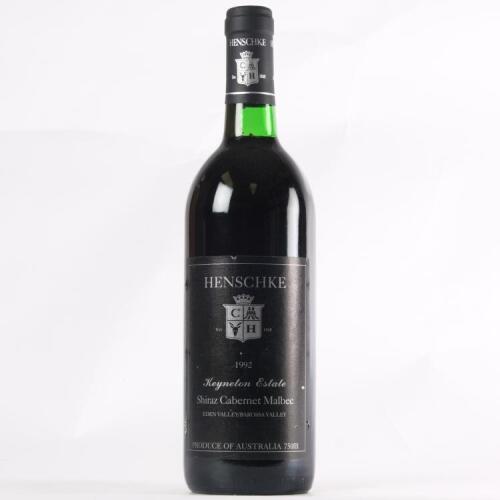 (1) 1992 Henschke Keyneton Estate Shiraz/Cabernet Sauvignon/Malbec, Eden/Barossa SA