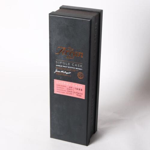 (1) 1998 The Arran Single Sherry Cask Single Malt Whisky 700ml 53.4% ABV, Isle of Arran