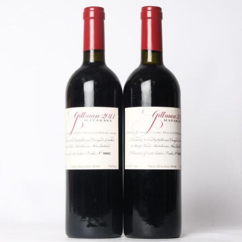 (2) 2011 Gillman Vineyard Red, Matakana