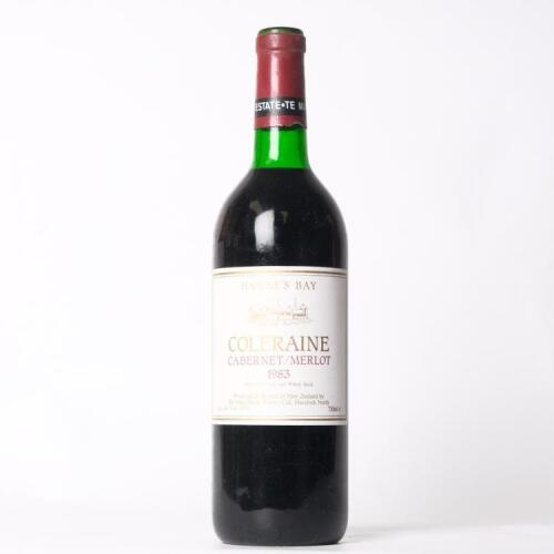 (1) 1983 Te Mata Estate Coleraine, Hawkes Bay