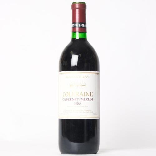 (1) 1985 Te Mata Estate Coleraine, Hawkes Bay