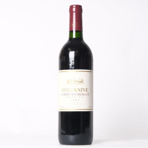 (1) 1989 Te Mata Estate Coleraine, Hawkes Bay