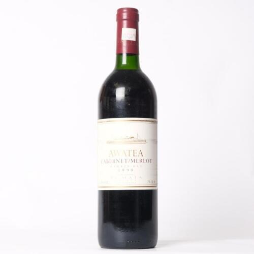 (1) 1990 Te Mata Estate Awatea, Hawkes Bay