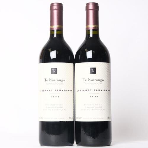 (2) 1998 Te Kairanga Cabernet Sauvignon, Martinborough