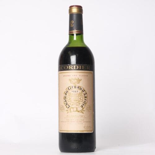 (1) 1982 Chateau Gruaud-Larose 2eme Cru Classe, St Julien