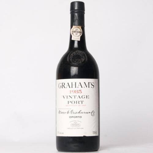 (1) 1985 W & J Graham's Vintage Port, Oporto