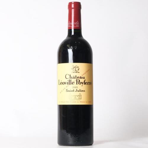 (1) 2015 Chateau Leoville Poyferre 2eme Cru Classe, St Julien