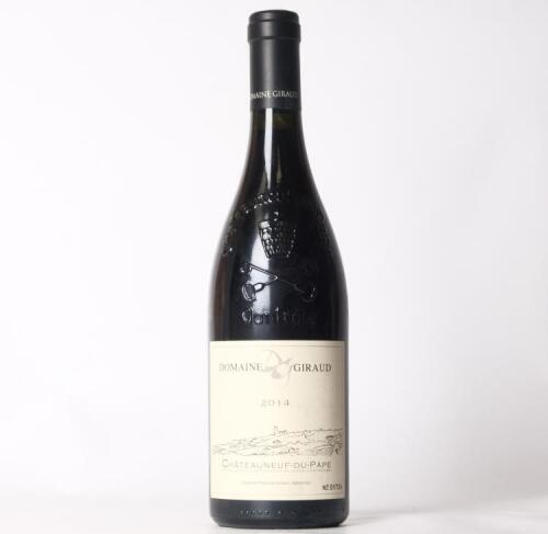 (1) 2014 Domaine Giraud Chateauneuf du Pape