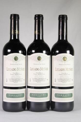 (3) 2009 Legado Munoz Garnacha, La Mancha