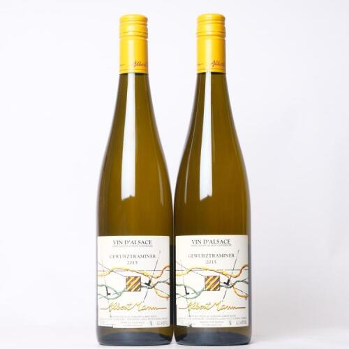 (2) 2015 Albert Mann Gewurztraminer