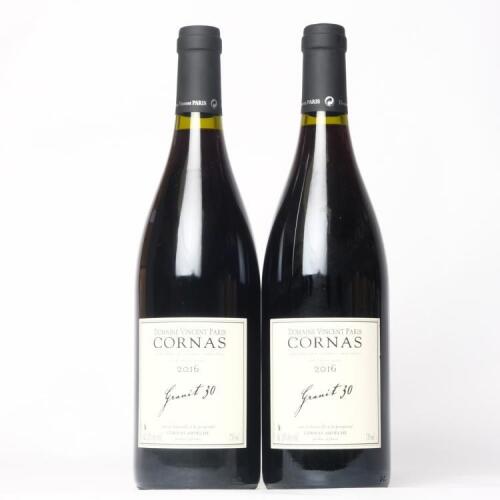 (2) 2016 Domaine Vincent Paris Granit 30 Cornas