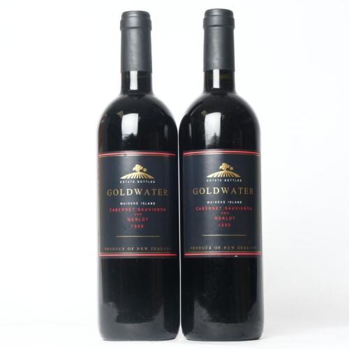 (2) 1999 Goldwater Cabernet Sauvignon/Merlot, Waiheke