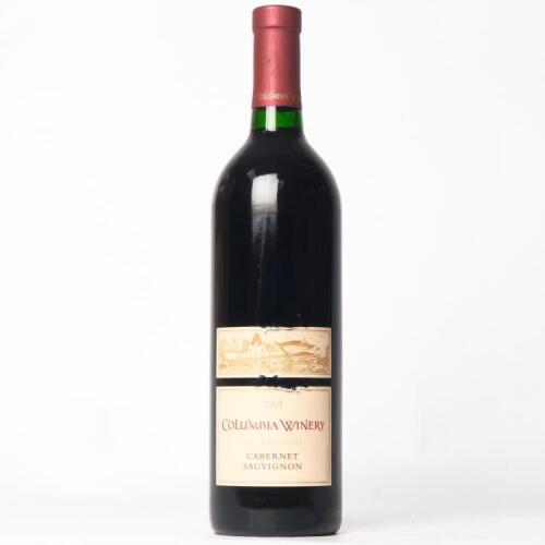 (1) 2001 Columbia Winery Cabernet Sauvignon, Columbia Valley Washington State USA