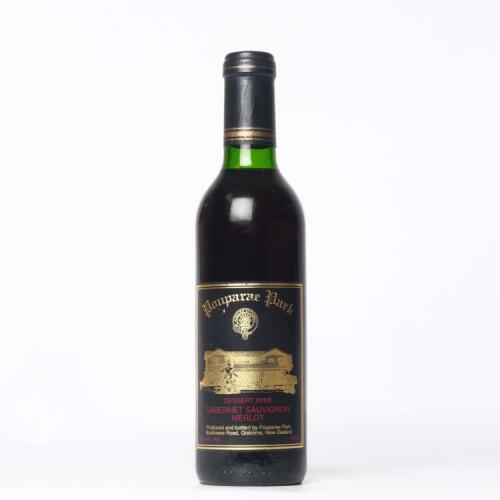 (1) NV Pouparae Park Cabernet Sauvignon/Merlot Dessert Wine 375ml, Gisborne