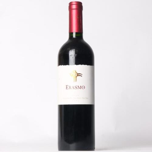 (1) 2001 Erasmo Unfiltered Red, Maule Valley Chile