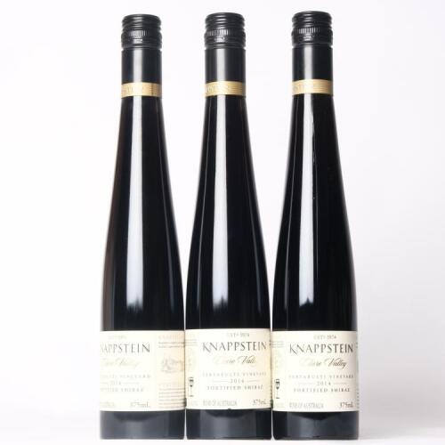 (3) 2014 Knappstein Fortified Shiraz 375ml, Clare SA