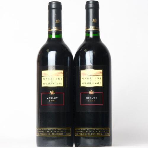 (2) 2004 Maglieri of McLaren Vale Merlot, Mclaren Vale SA
