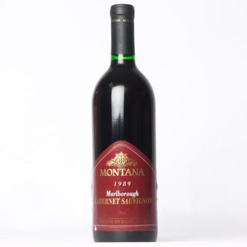 (1) 1989 Montana Cabernet Sauvignon, Marlborough