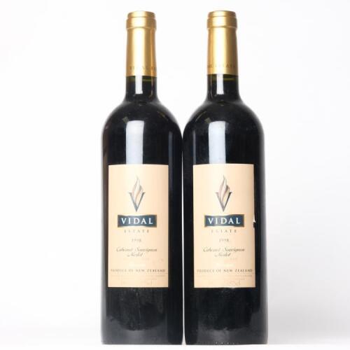 (2) 1998 Vidals Reserve Cabernet Sauvignon/Merlot, Hawkes Bay